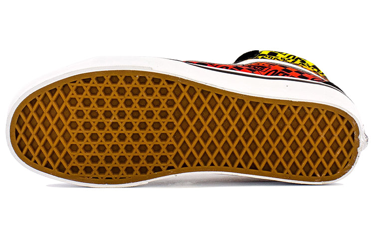Кеды Vans SK8-HI 'Logo Flame', черный — фото 4