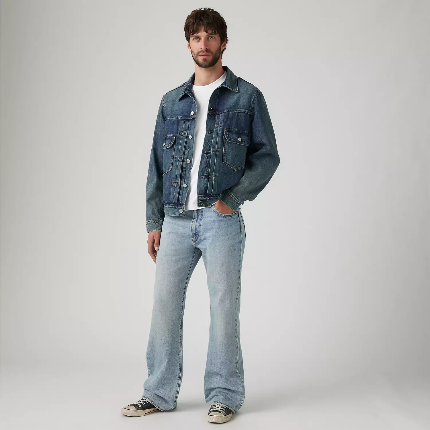 

567 Расклешенные мужские джинсы Levi's, цвет Home Court Advantage - Light Wash