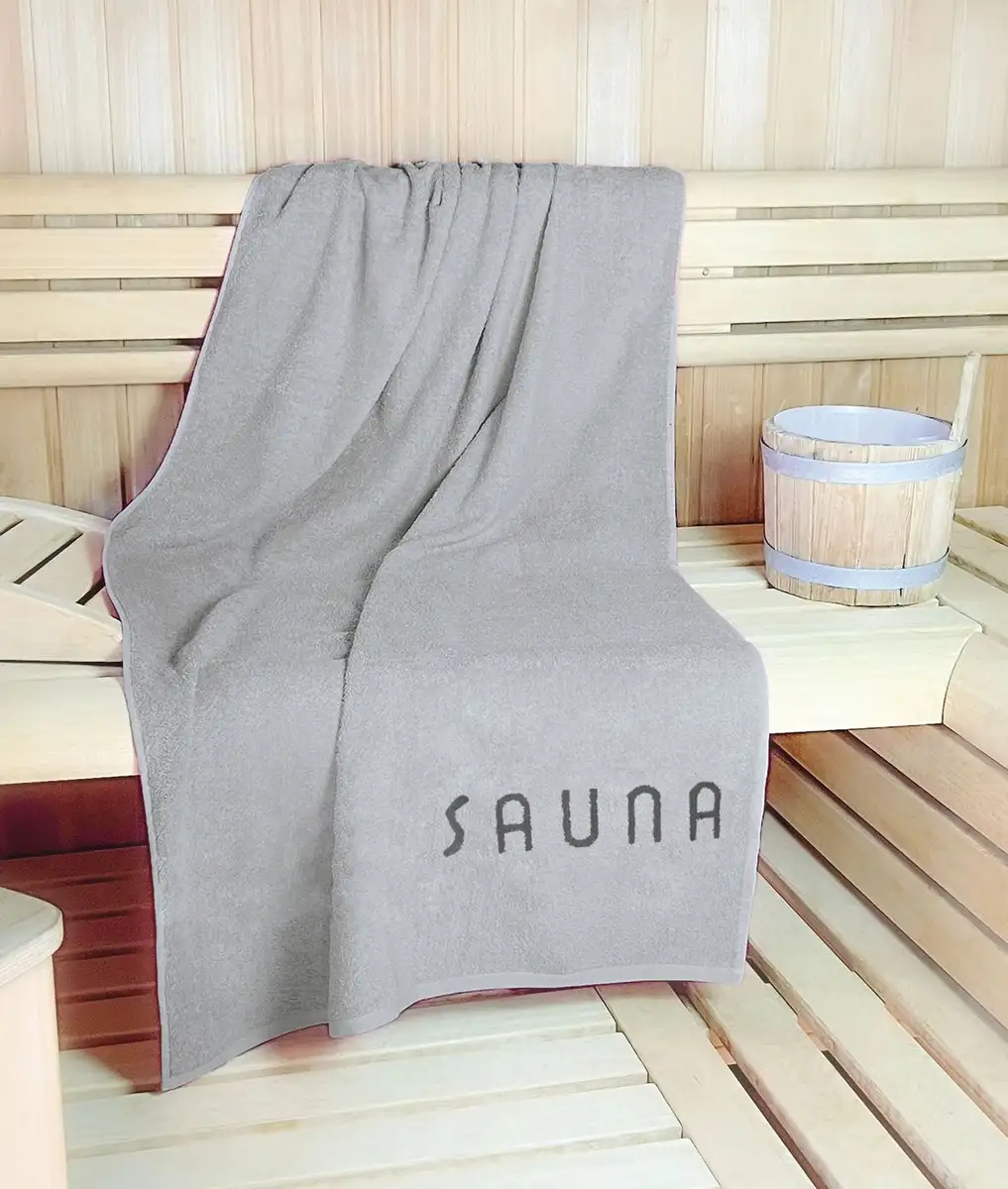

Полотенце для сауны KiNZLER "Wellness, Sauna - 90/200 см", (1 шт.), легкое качество, различные дизайны, также в комплекте из 2 шт 90х200 см (2 шт.), цвет Anthrazit