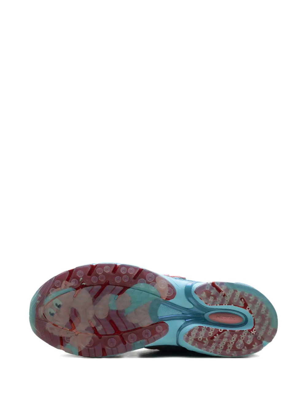 Кроссовки Adistar Cushion 3 Pork Chop Piggy Runner Bliss Blue из коллаборации с Unheardof Adidas, синий — фото 4