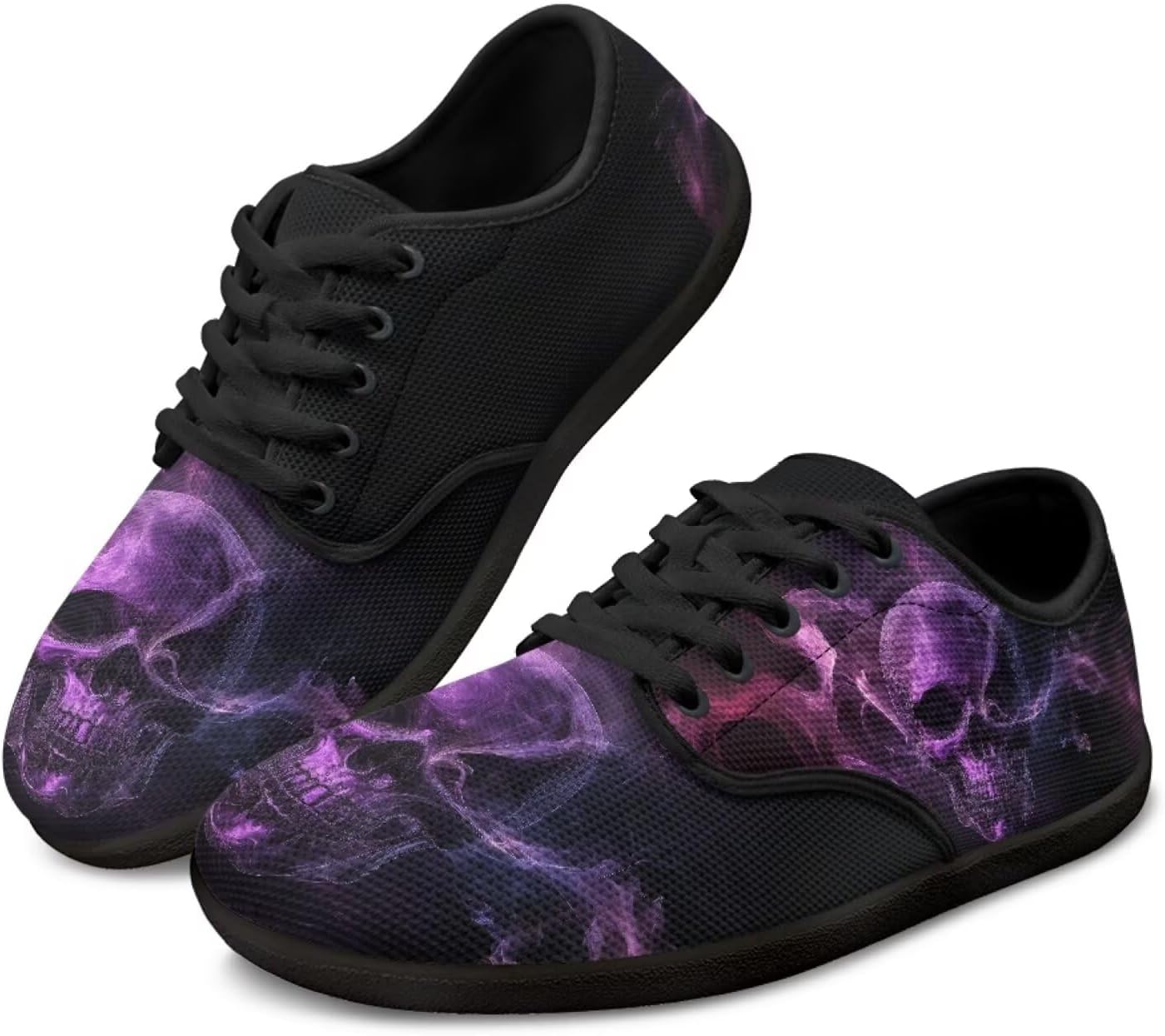 

Кроссовки Binienty для женщин и мужчин с широким носком, легкие, на шнуровке, фиолетовый