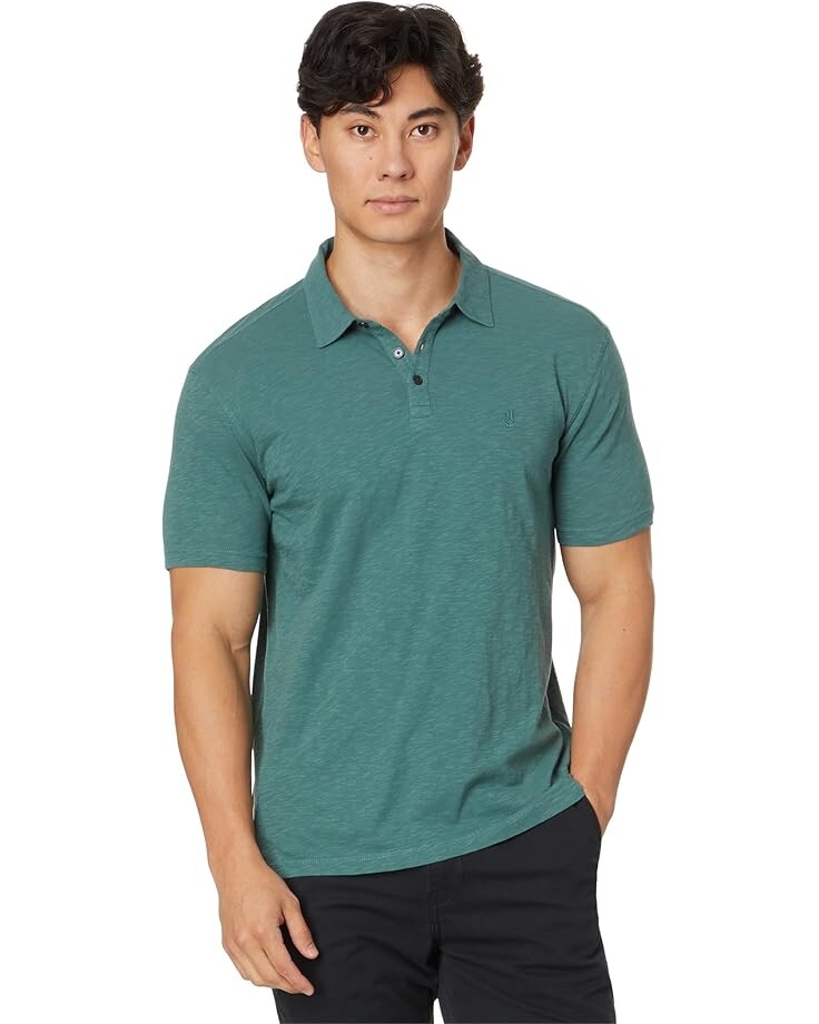 

Поло John Varvatos Victor Polo K5787F24, цвет Deep Sea Green