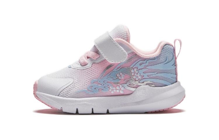 

Кроссовки Anta kids Toddler Shoes TD Low-top ANTA White / Fruit Pink / Oxygen Blue, синий