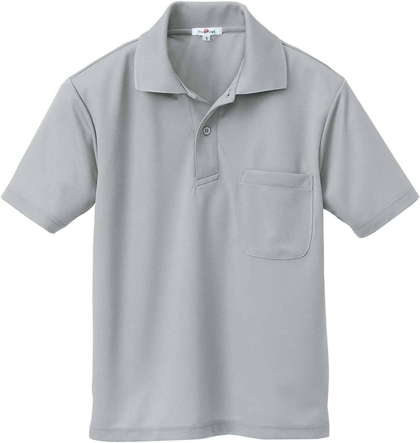 

Футболка-поло с коротким рукавом Aitoz из влагоотводящей и быстросохнущей ткани (для комфорта и прохлады) #AZ-10579, серый