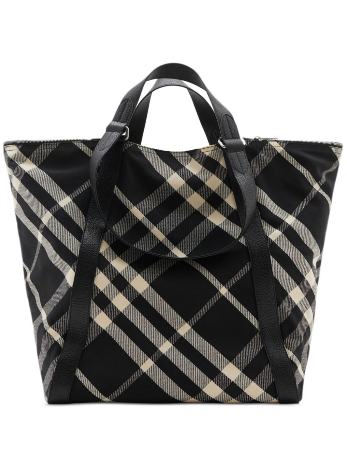 

Burberry сумка-тоут Festival из канваса, черный