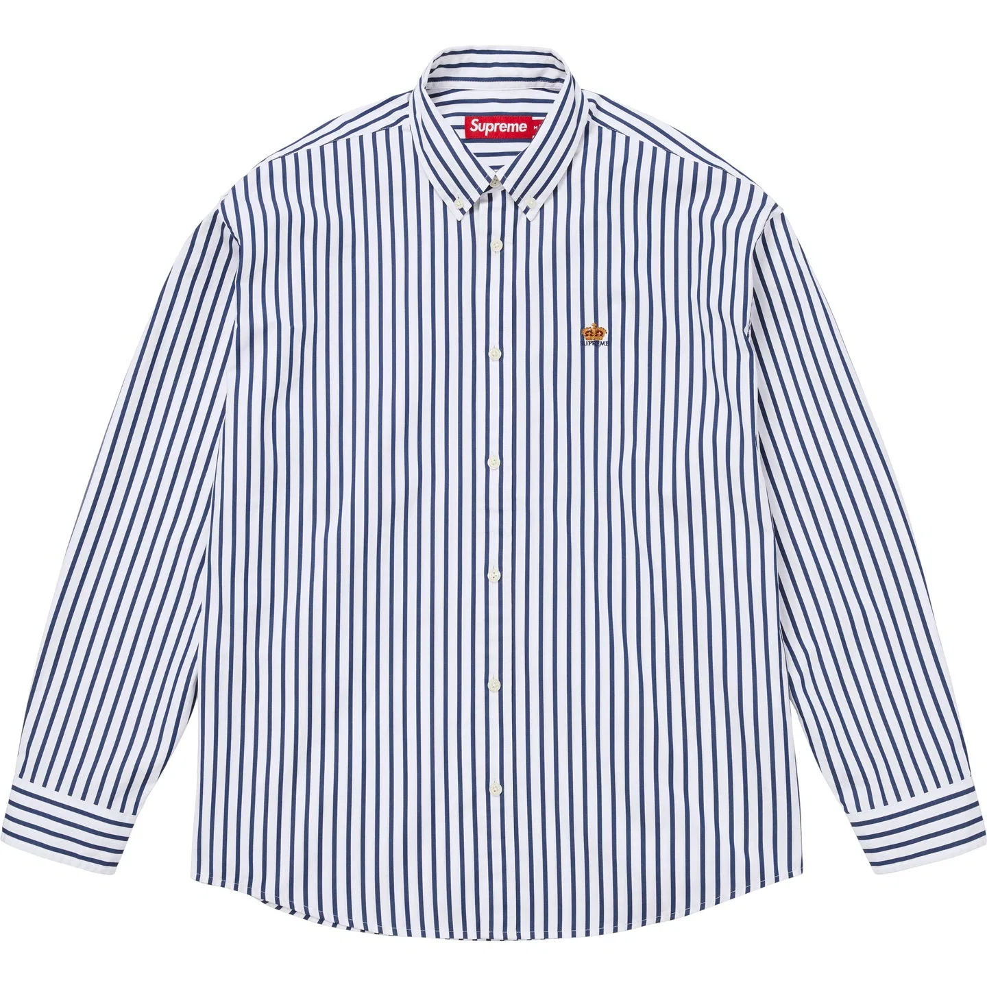 Рубашка в полоску Supreme SS26 WEEK9 белая