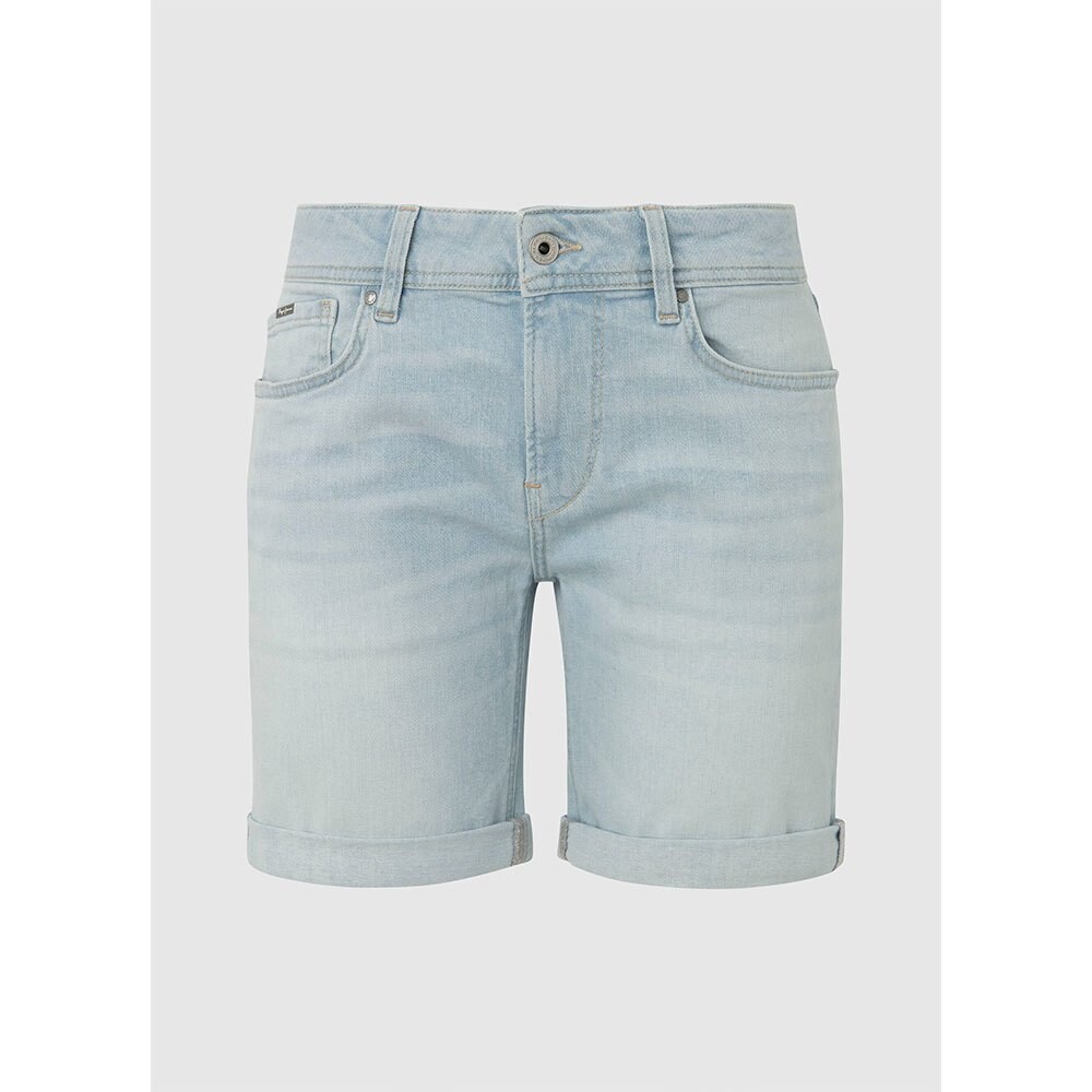 

Шорты Pepe Jeans Slim Mw Fit denim, синий