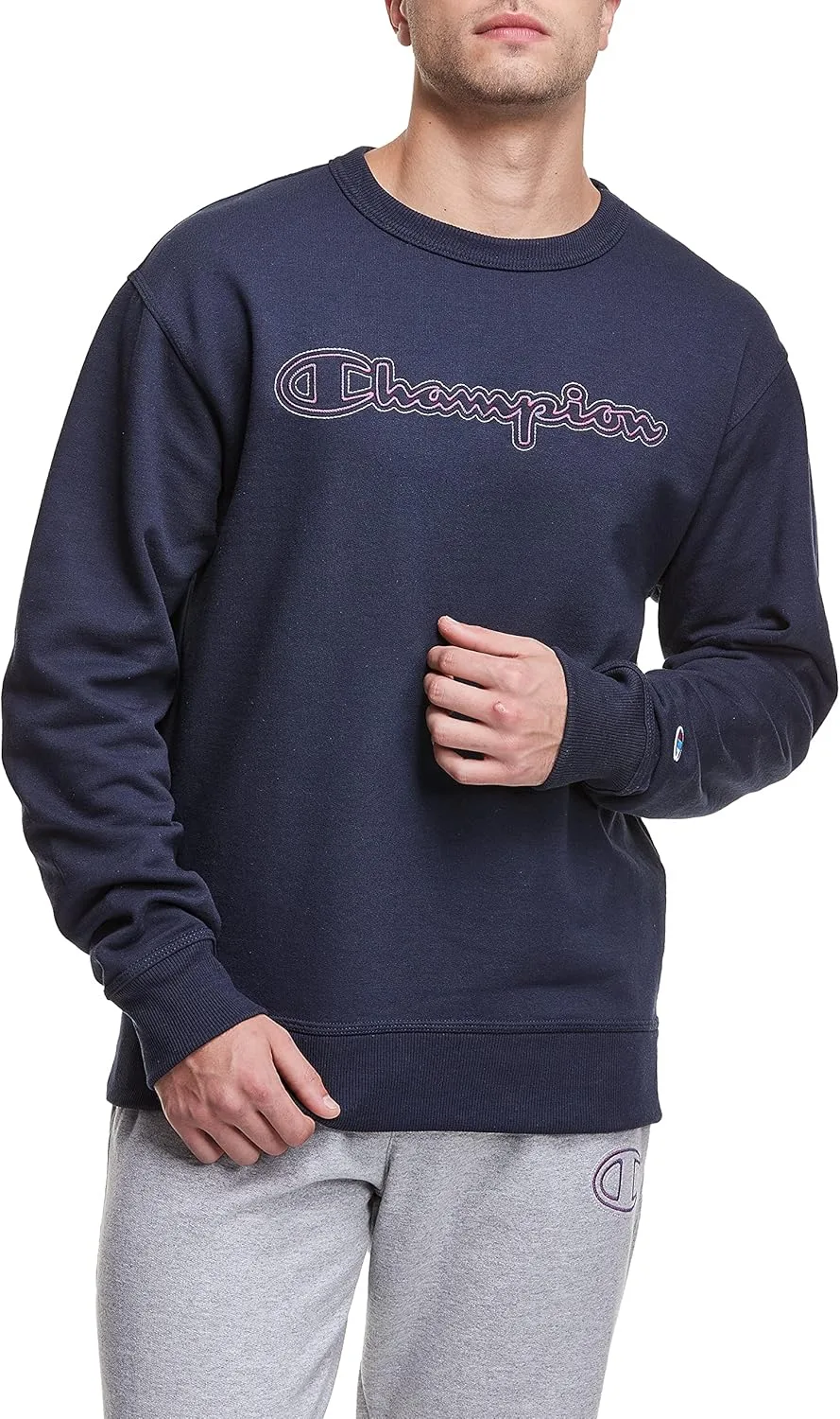 

Champion мужская толстовка Powerblend Fleece, Outline Script