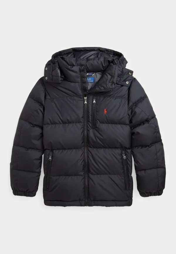 Пуховая куртка gorham с капюшоном, модель 714y Polo Ralph Lauren, Black — фото 3