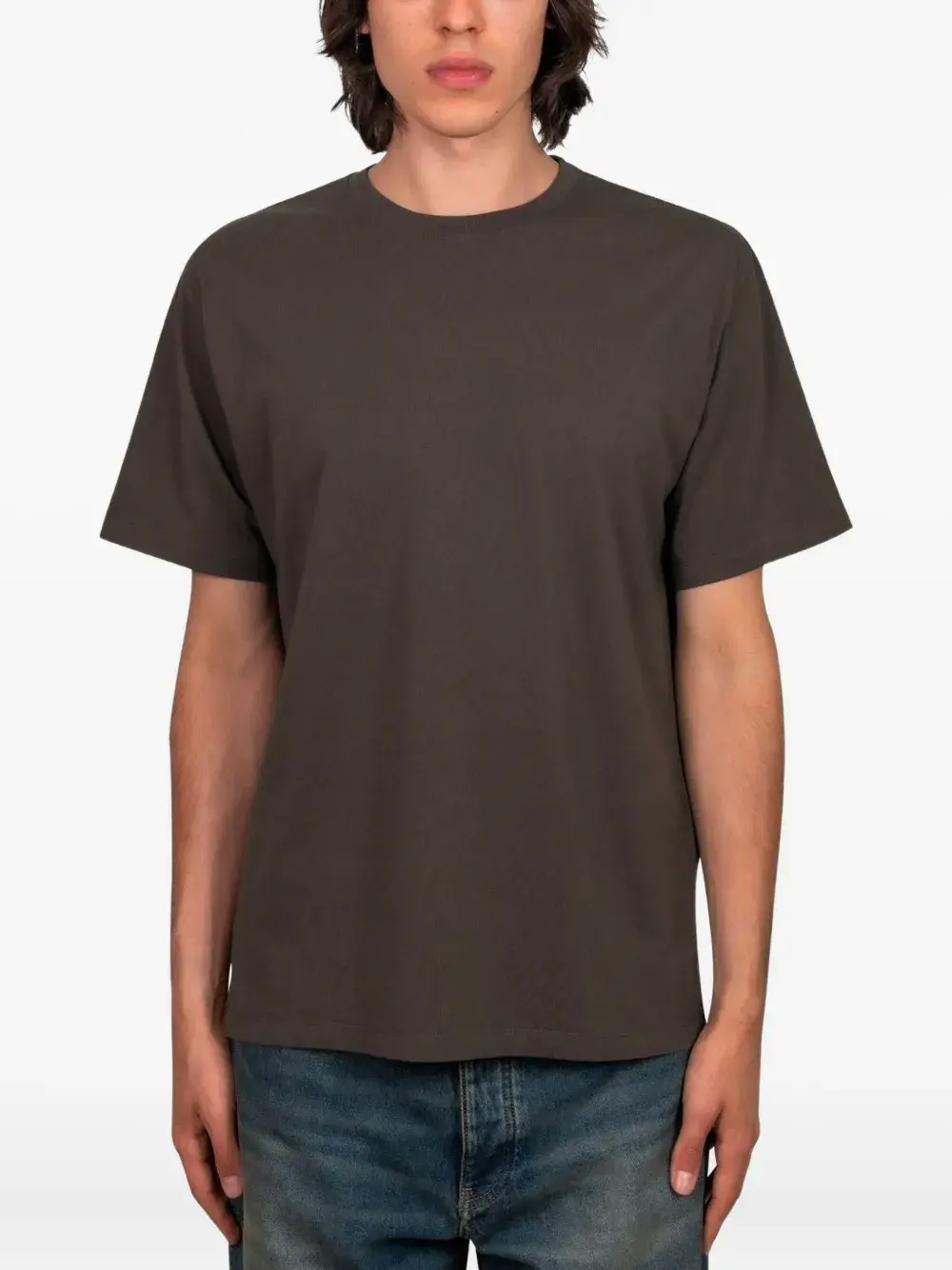 

Футболка с круглым вырезом Another Aspect, коричневый