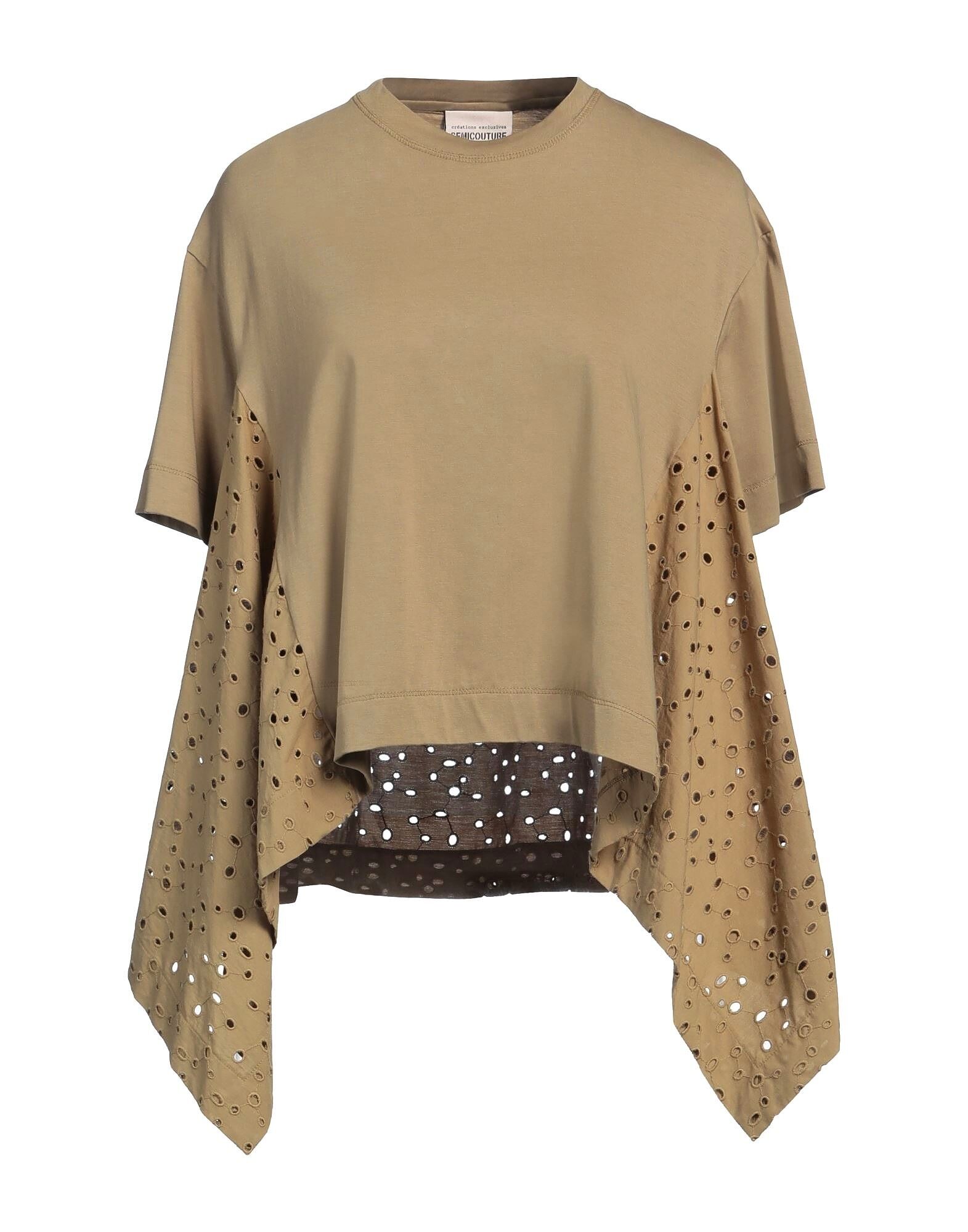 

Футболка Semicouture, хаки