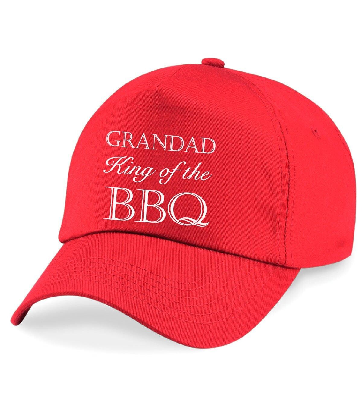 

Кепка Grandad King Of The BBQ 60 SECOND MAKEOVER, красный