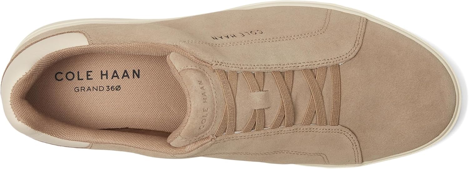 Мужские слипоны Cole Haan Grandpro Luxe, бежевый — фото 2