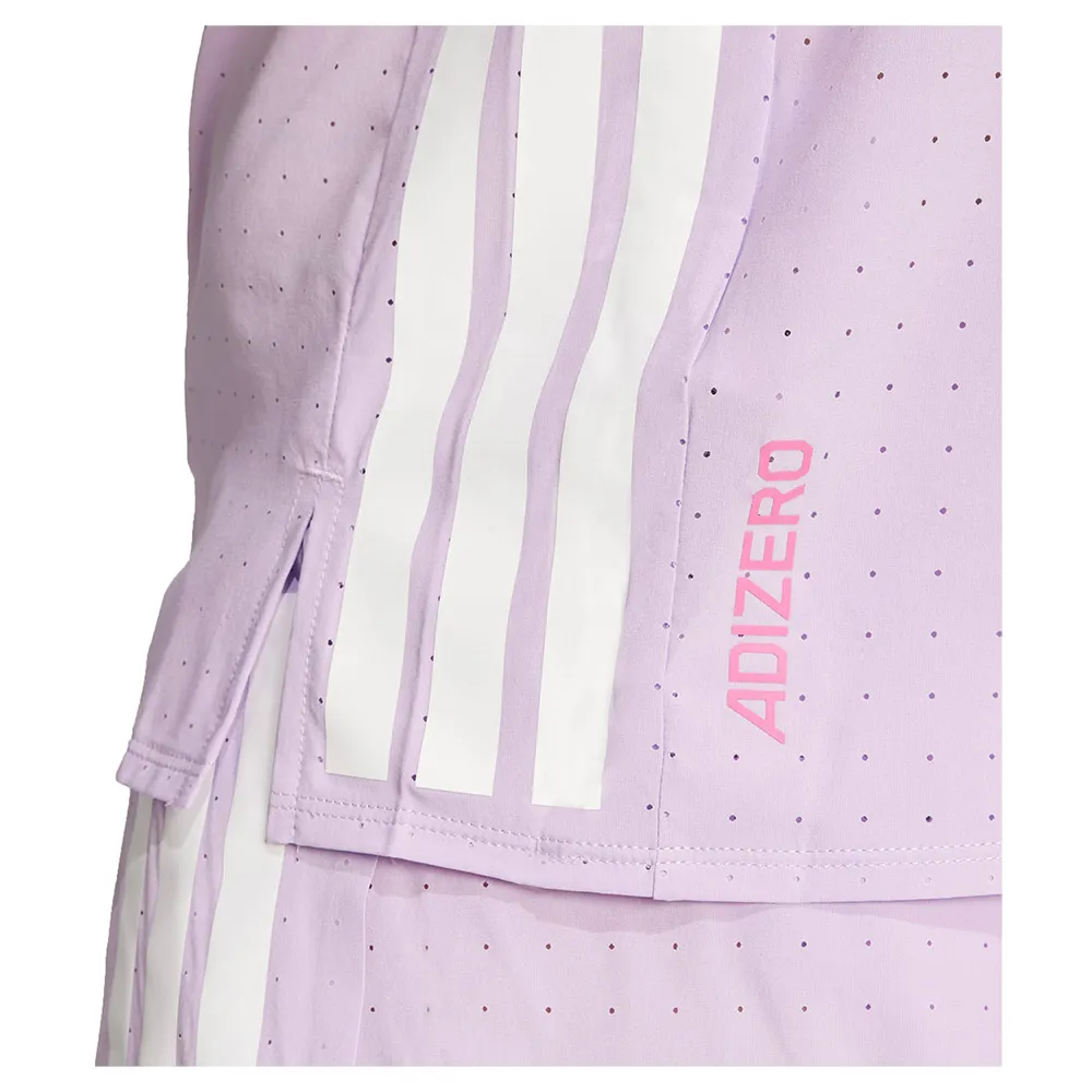 Футболка с коротким рукавом спортивная adidas Adizero, фиолетовый — фото 4