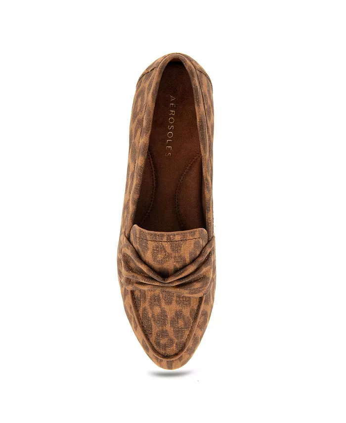 Женские лоферы Ellis с классическим кроем Aerosoles, коричневый — фото 4