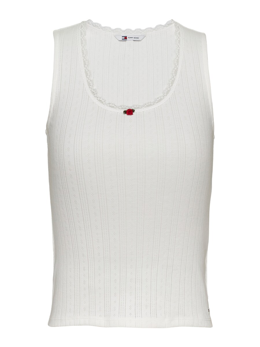

Топ Tommy Jeans, белый