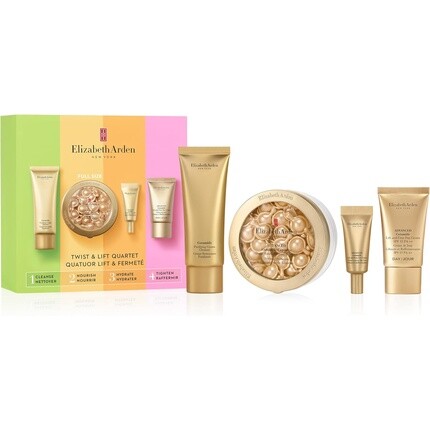 

Elizabeth Arden TWIST & LIFT усовершенствованные капсулы с керамидами, антивозрастной, укрепляющий, лифтинговый уход за кожей, роскошный подарок для женщин