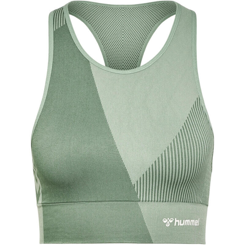 

БЕСШОВНЫЙ СПОРТИВНЫЙ ТОП HUMMEL hmlMT UNITE, цвет grau
