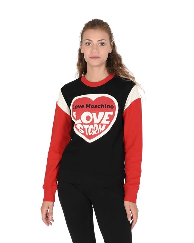 

Женская толстовка Love Moschino, черный