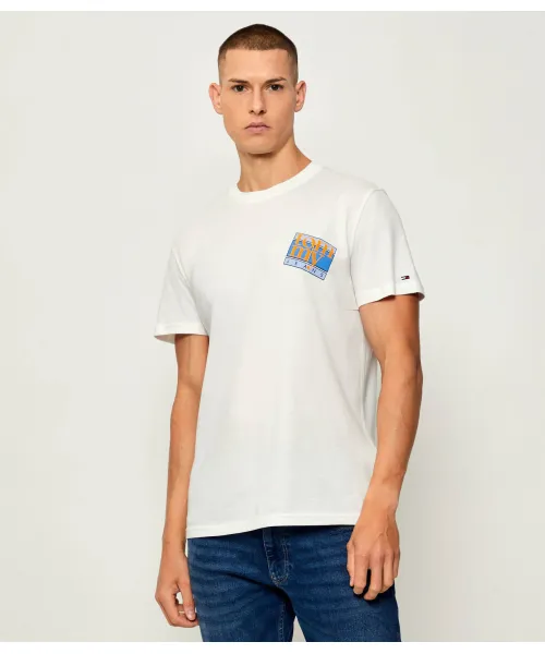 

Футболка Regular fit Tommy Jeans, бежевый