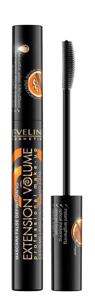 

Eveline Extention Volume 4D Тушь для ресниц, 10 ml
