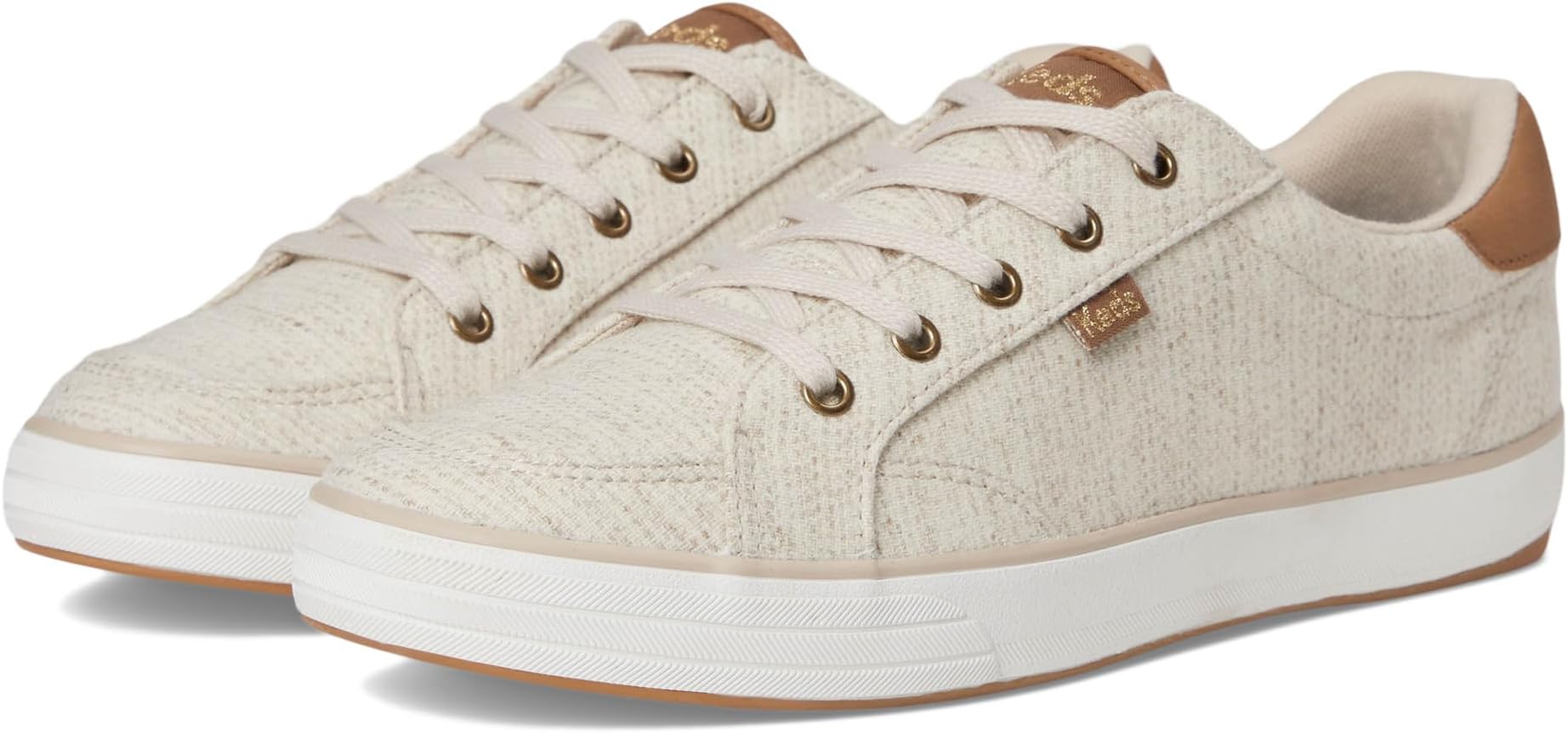 Кроссовки Keds Center III Lace Up, цвет Oatmeal Fall Tweed
