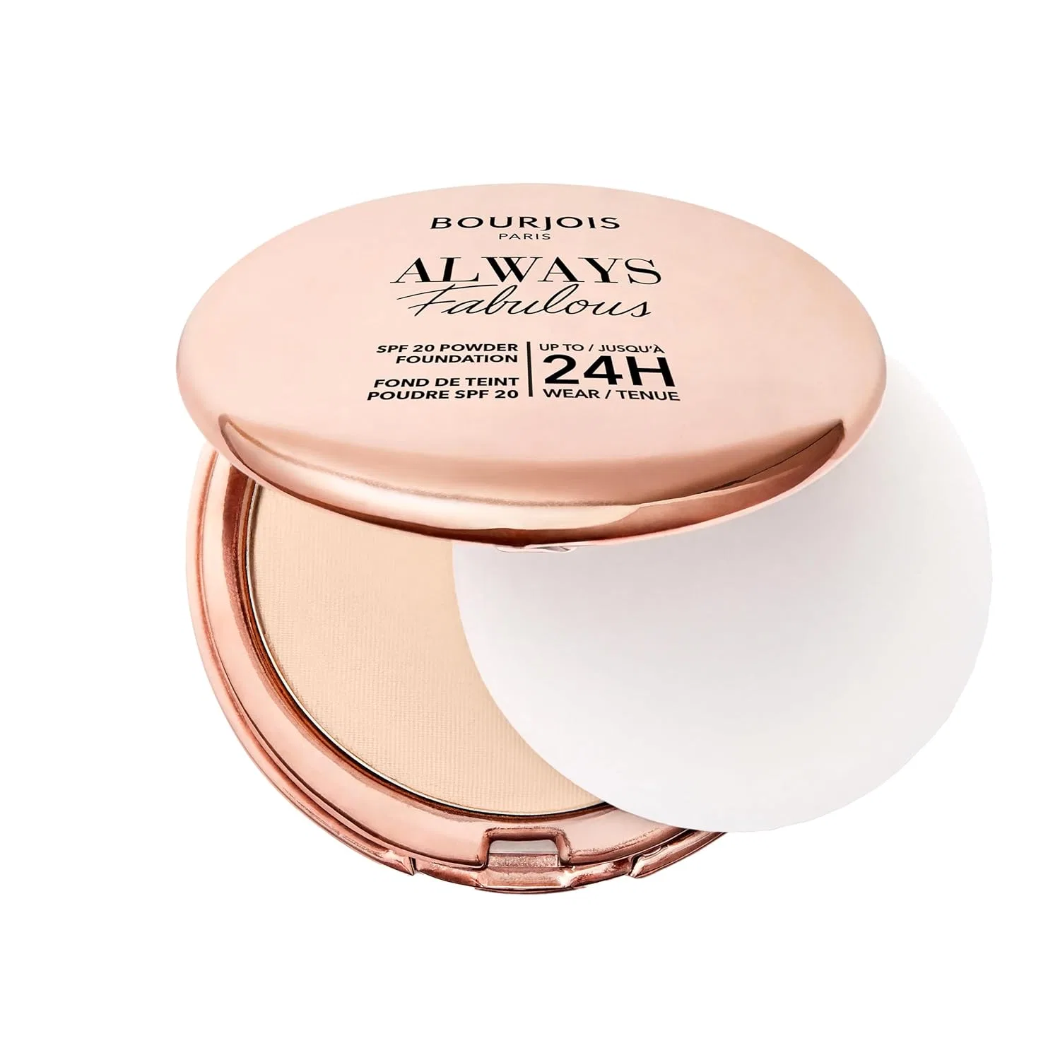 Пудра «Always Fabulous Powder 100 Rose Ivory» от Bourjois Bourjois, 100 - Ivory — фото 2