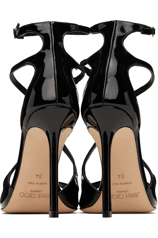 Азиа 110 босоножки на каблуке Jimmy Choo, черный — фото 2
