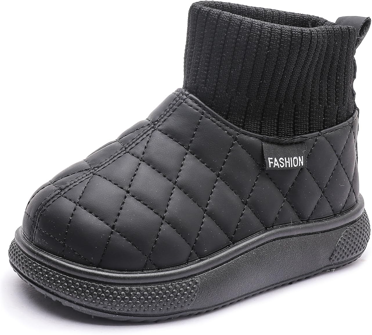 

Детские повседневные походные ботинки на шнуровке Komfyea для мальчиков и девочек (малыши/маленькие дети), черный