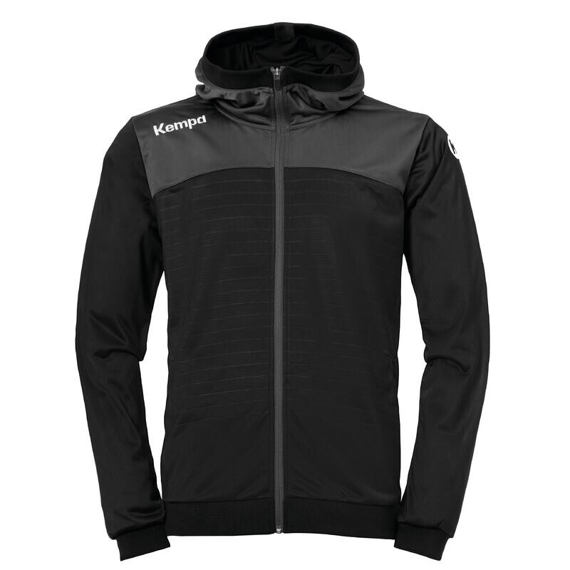 

Куртка с капюшоном Kempa, цвет schwarz/schwarz/grau