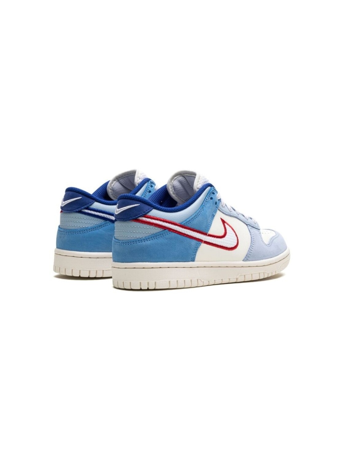 

Кроссовки Dunk Low 'Armory Blue/Red Mesh' Nike Kids, синий