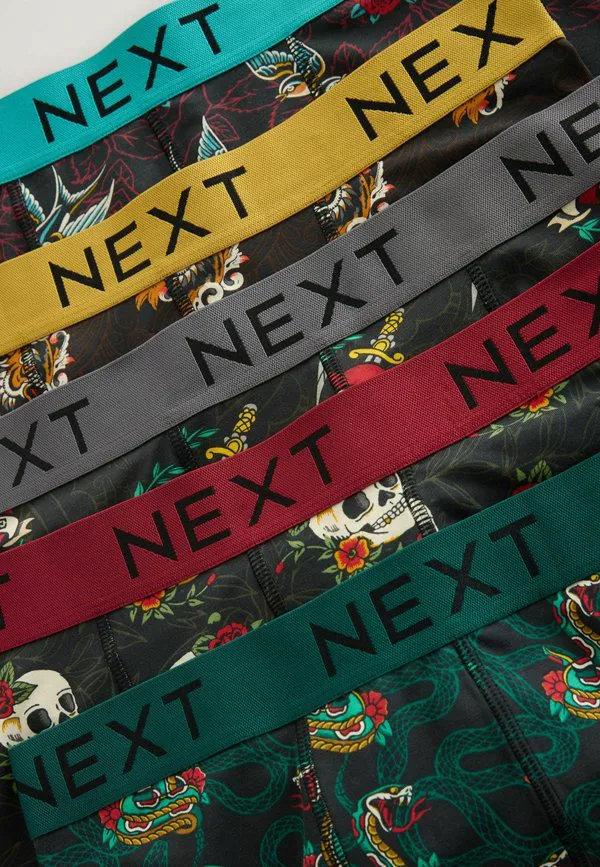 Боксерские трусы Next, Black Western Print — фото 3