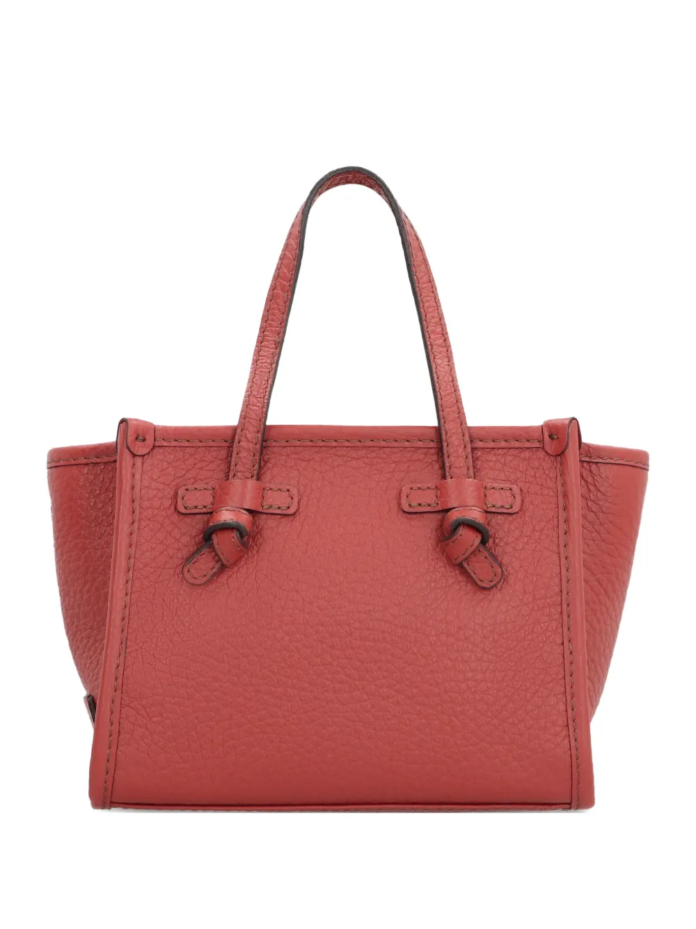 

Мини-сумка-тоут Miss Marcella из кожи с узлом GIANNI CHIARINI, красный