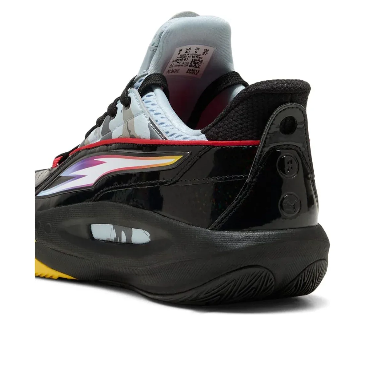 Кроссовки PUMA Scoot Zeros III 'Lucite For All Time Red', черный — фото 4