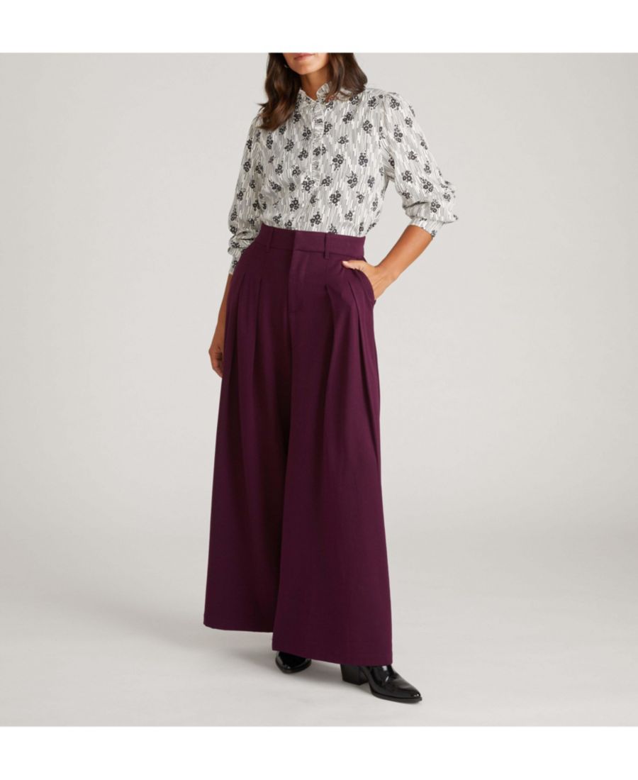 

Блузка Endora из эластичного купро больших размеров Universal Standard, Vintage daydream print