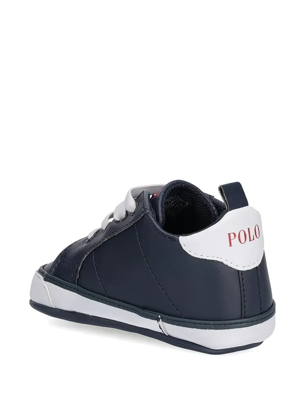 Кеды на шнуровке Quilton Bear Polo Ralph Lauren Kids, синий — фото 3