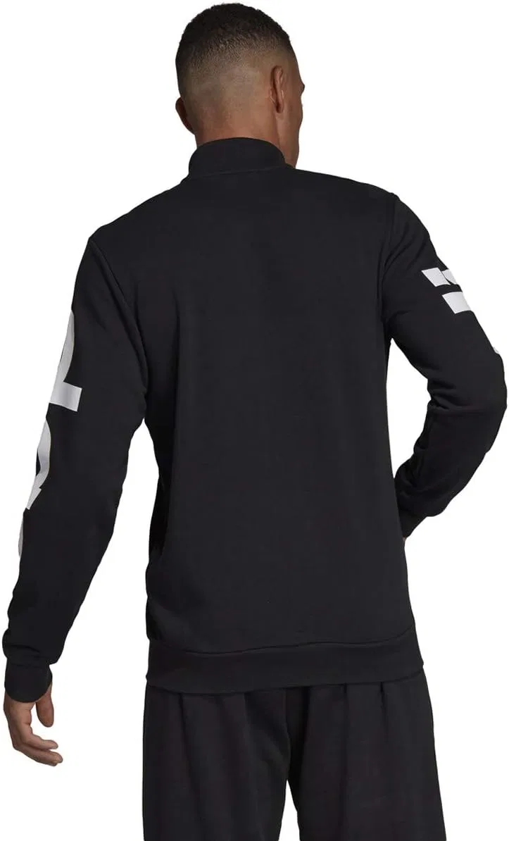 Мужская спортивная куртка adidas Athletics Essentials с тремя полосками из трикотажа — фото 2