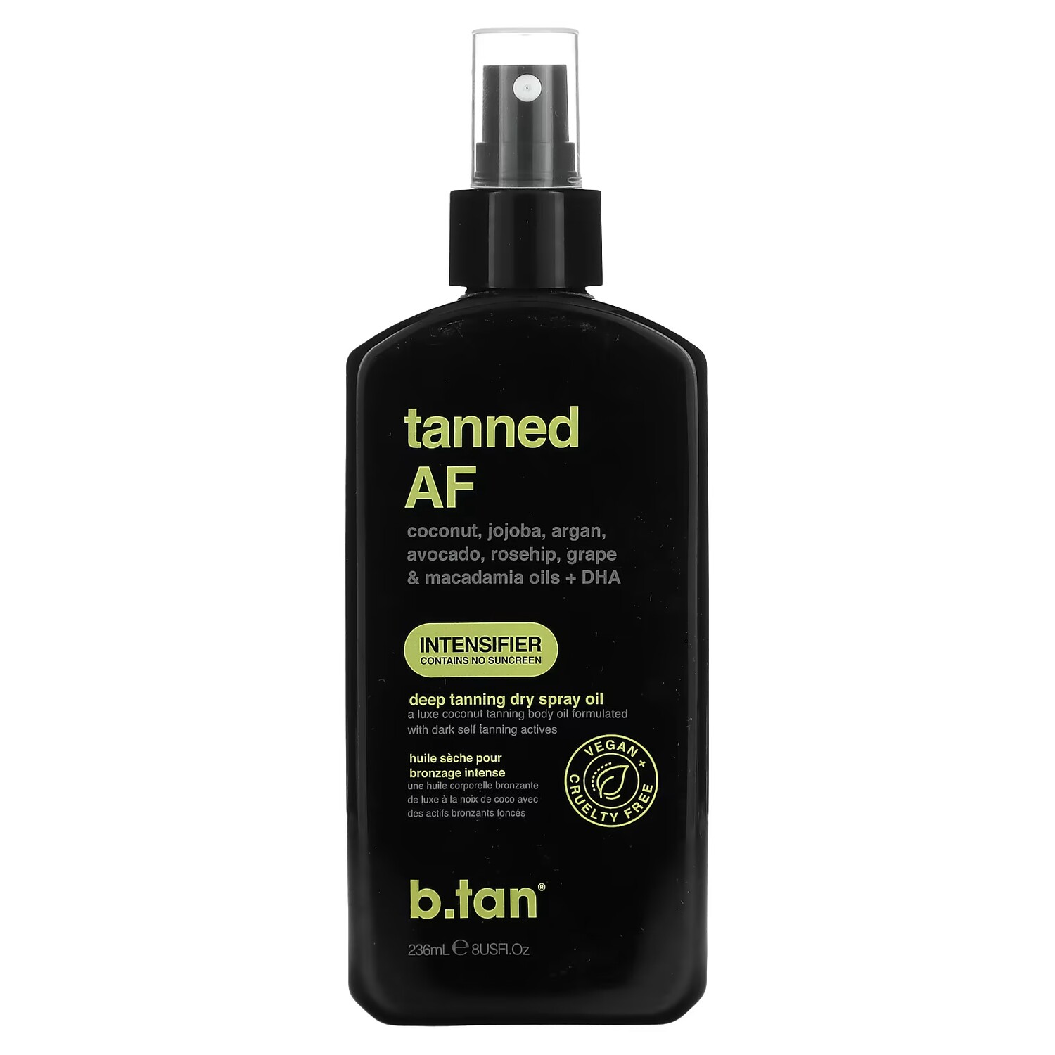

Спрей B.tan Tanned AF для глубокого загара, 236 мл