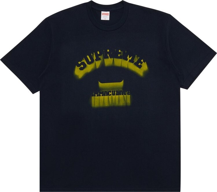 

Футболка Supreme Shadow 'Navy', синий