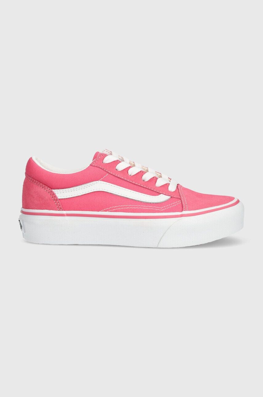

Детские кроссовки Vans Old Skool Platform, розовый