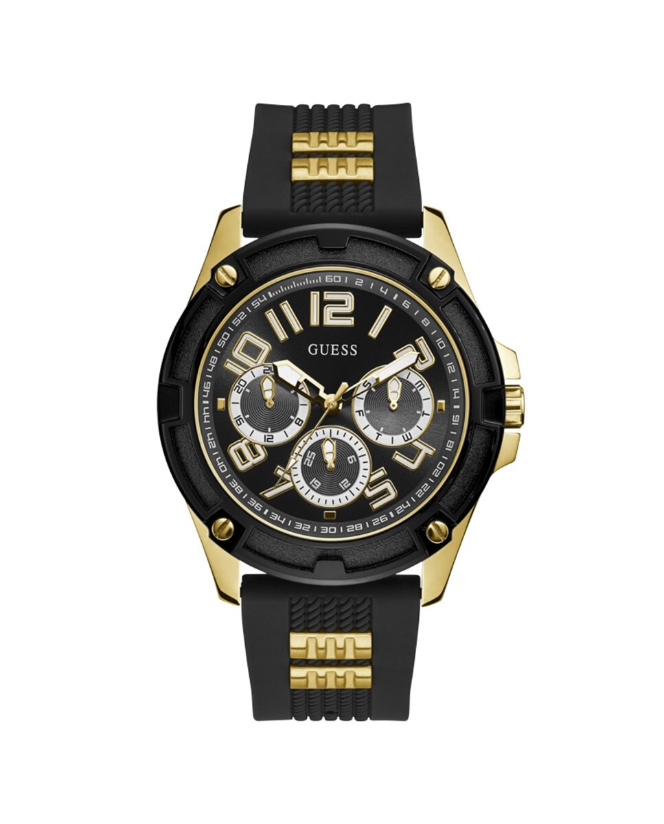 

Мужские часы Delta GW0051G2 из силикона и черным ремешком Guess, черный