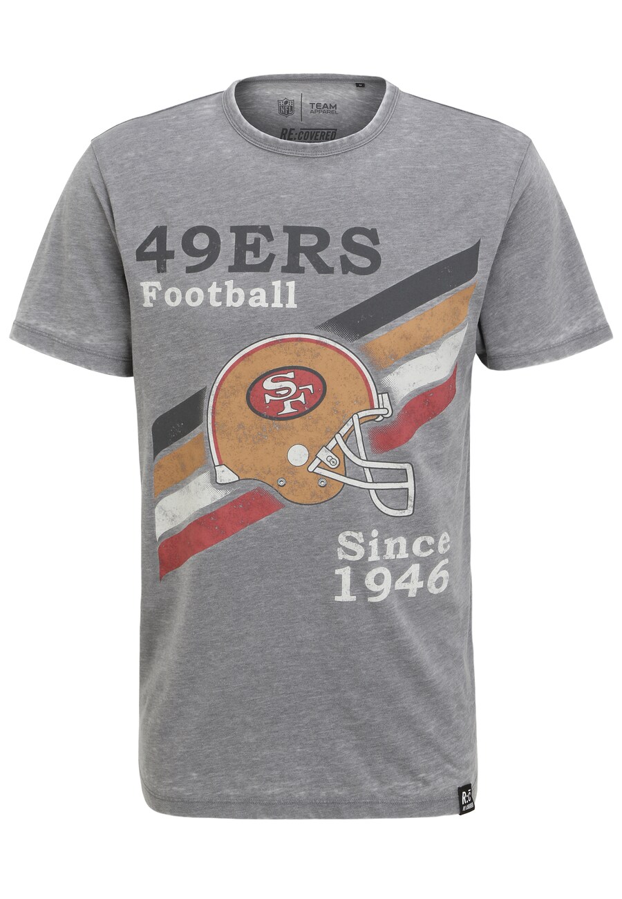 

Рубашка Recovered 49ers Football, серый