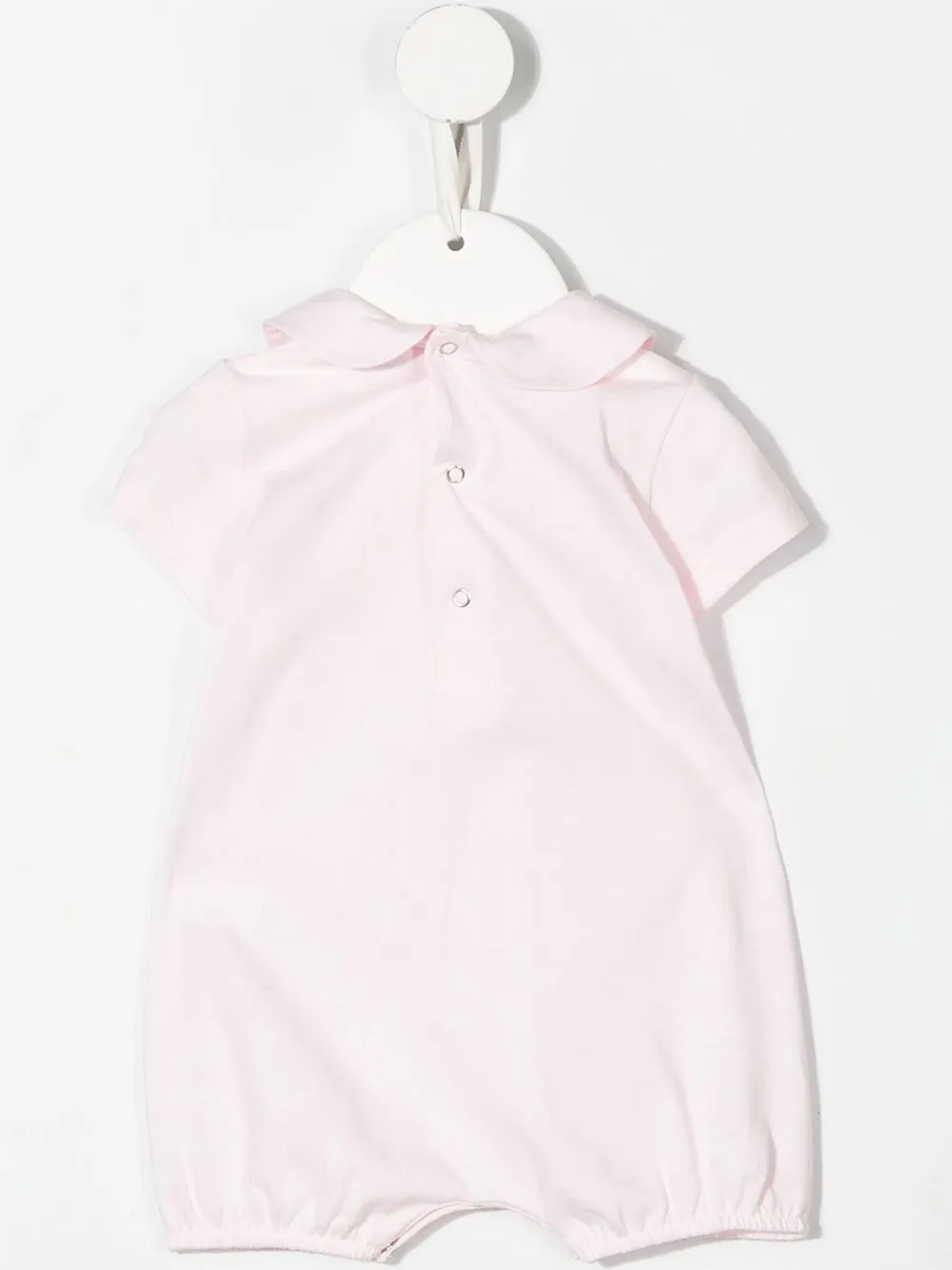 Комплект для новорожденного с цветочной аппликацией La Perla Kids, розовый — фото 2