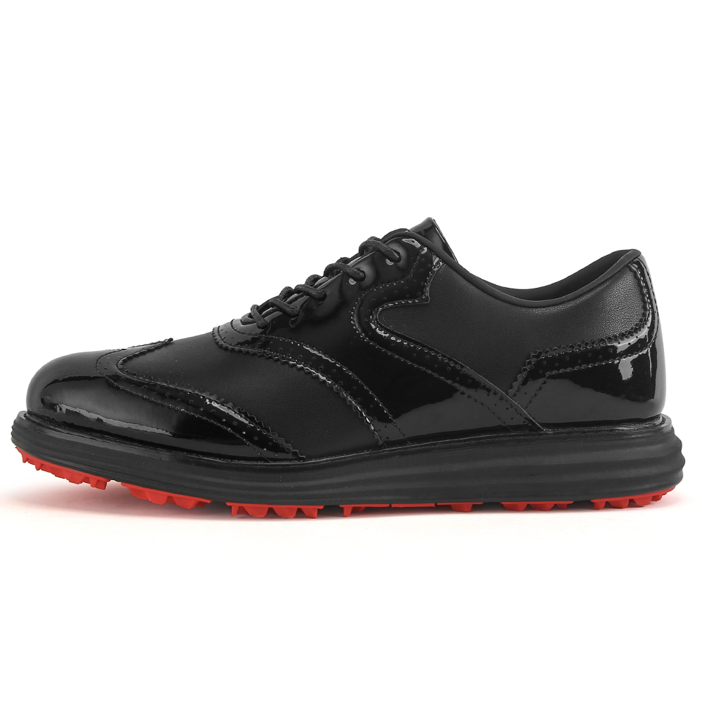 

Низкие туфли для гольфа мужские ENRICO COVERI, Black Red