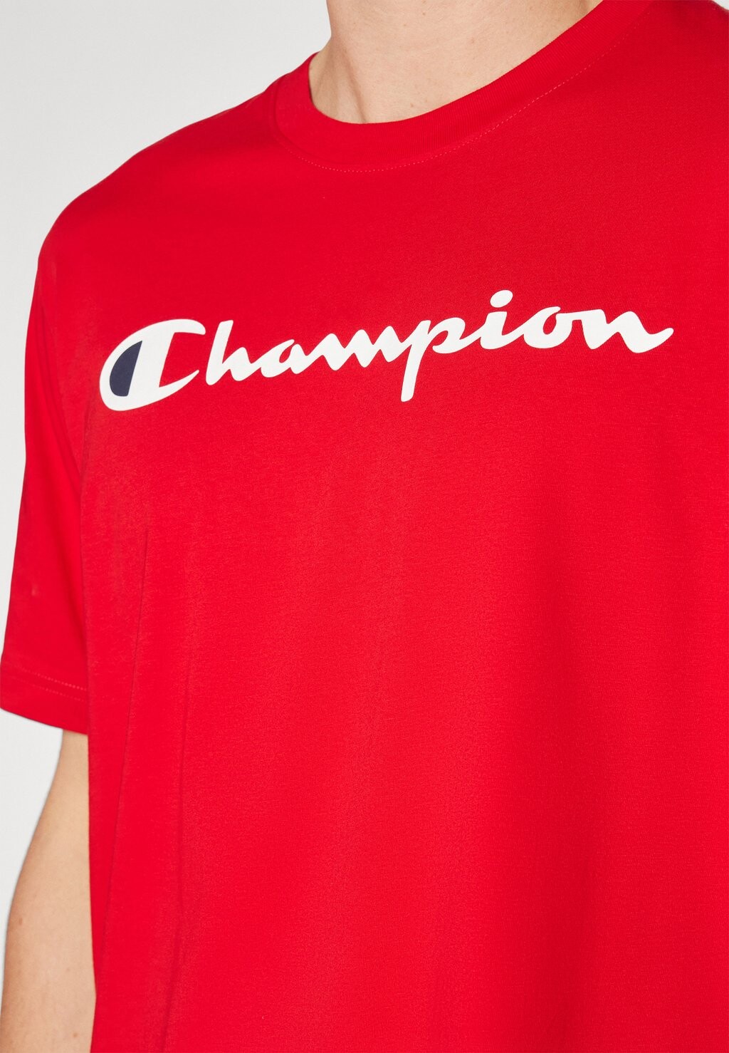 

Футболки с принтом ICONS CREWNECK Champion, красный