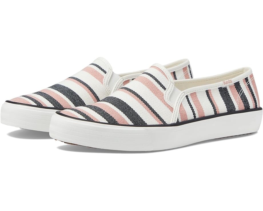 

Кроссовки Keds Double Decker Slip On, цвет Black/Multi