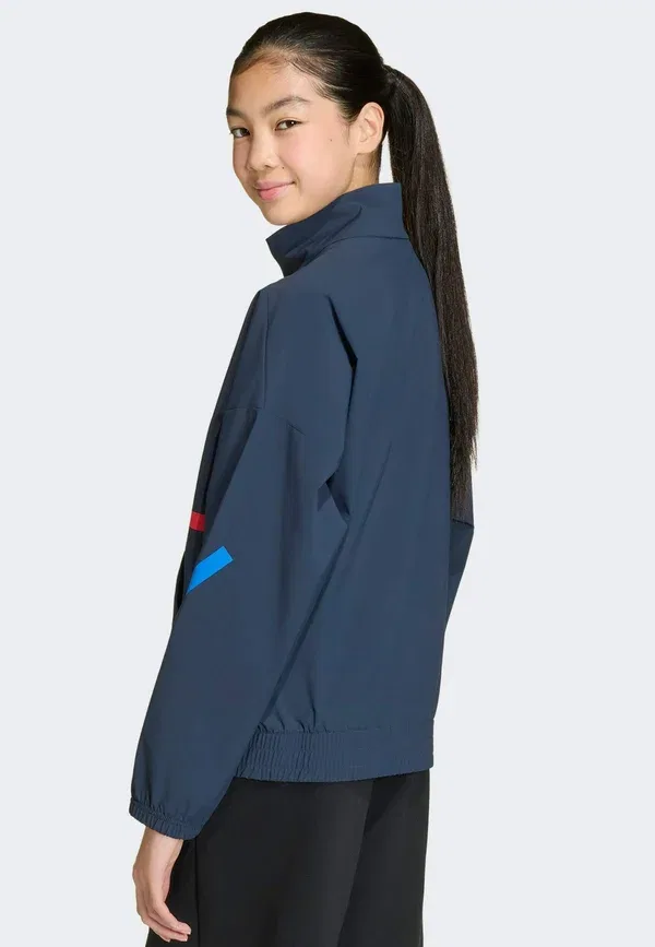 Футболка Arsenal fc z.n.e. anthem club wear Adidas Performance, темно-синяя — фото 2