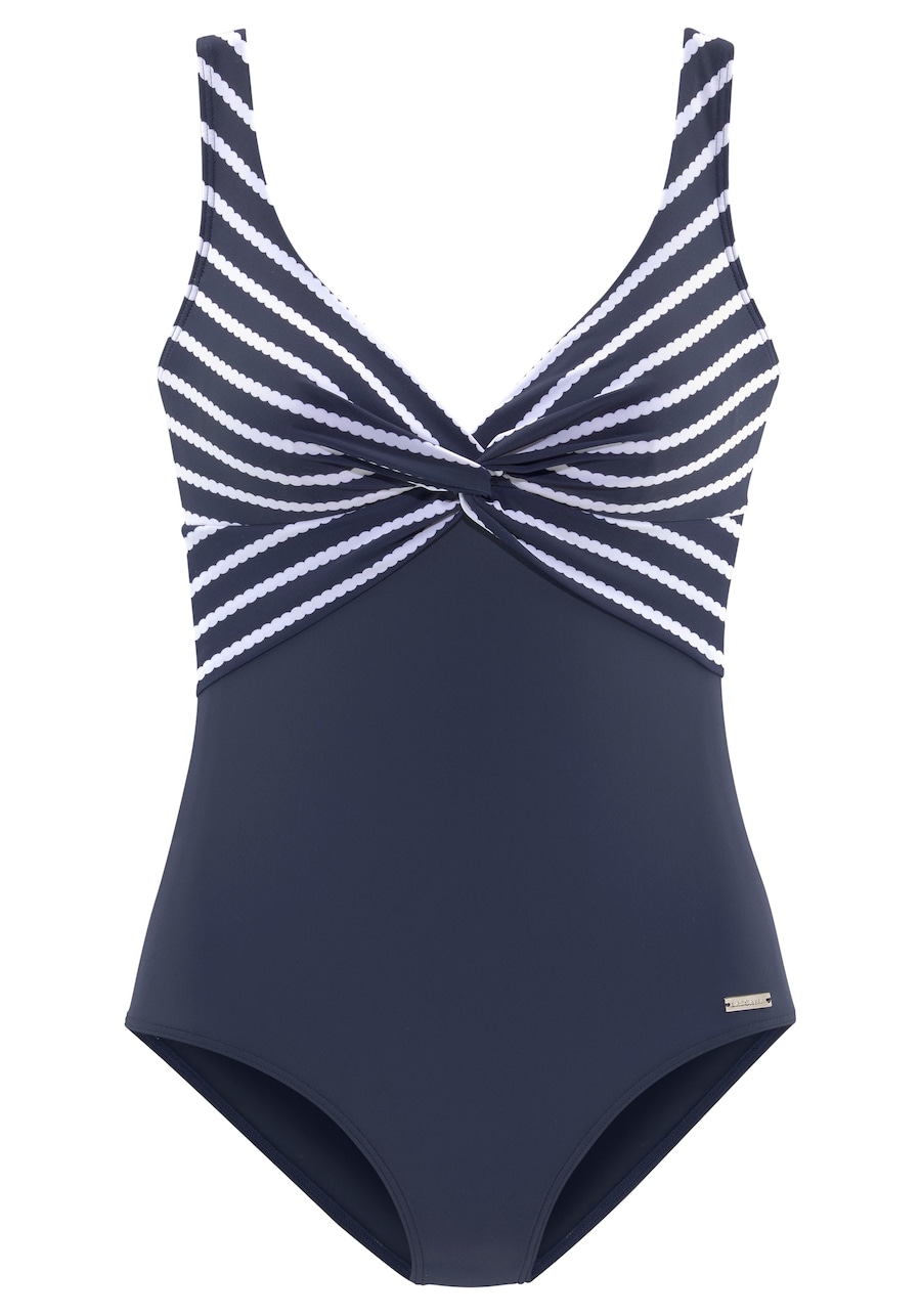 

Купальник-футболка LASCANA, темно-синий