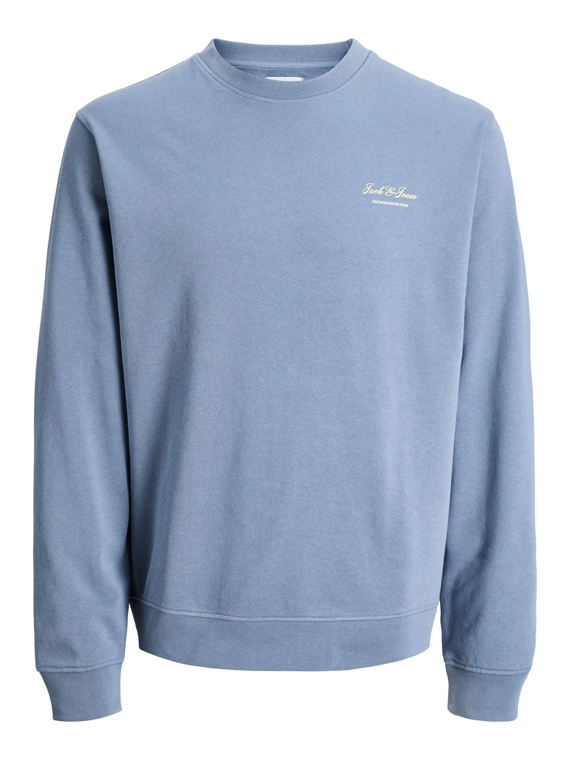 Свитшот с принтом, JACK & JONES Junior, blue mirage
