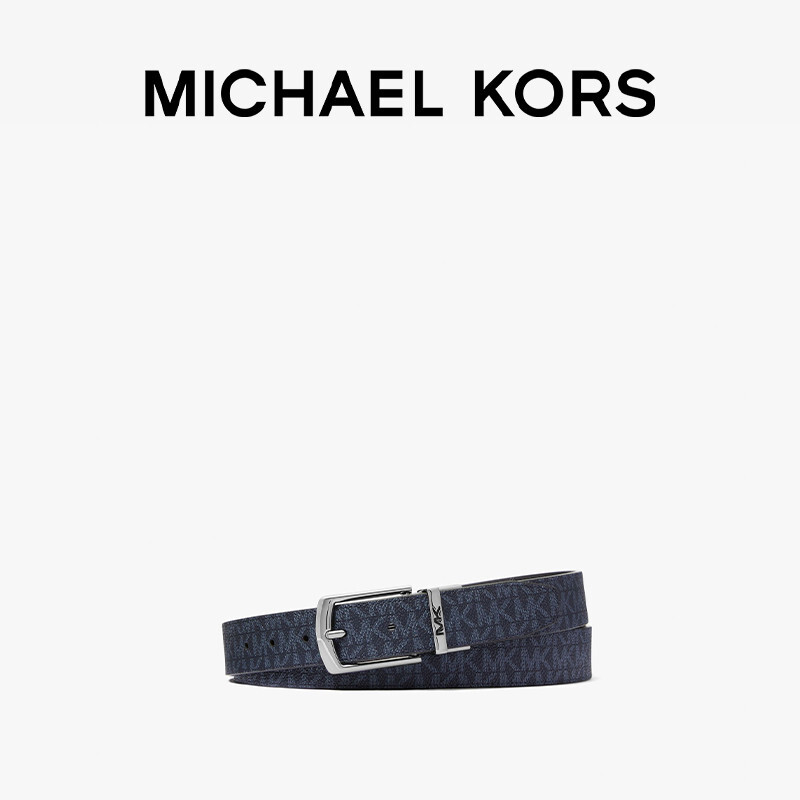 

Мужской пояс Michael Kors, темно-синий